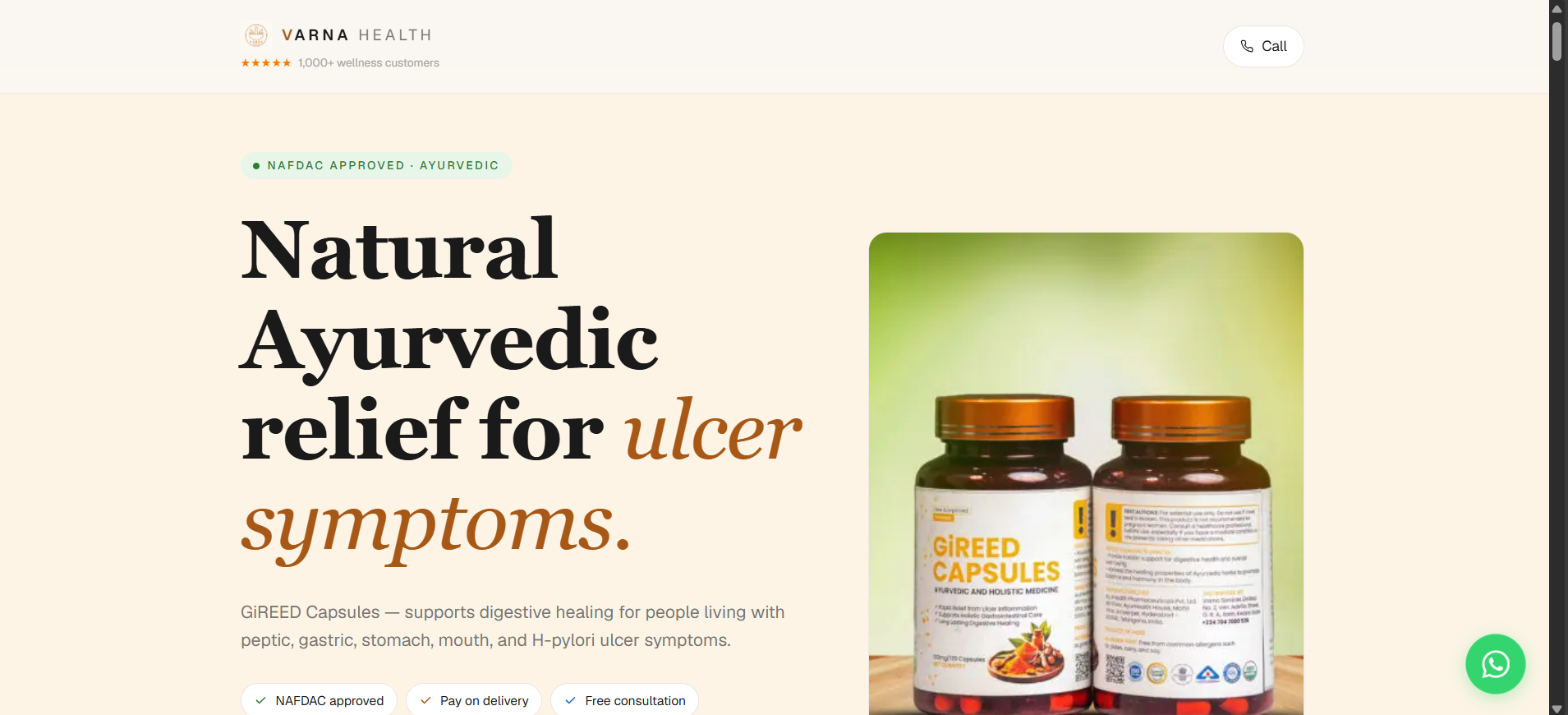 Varna GiREED desktop site